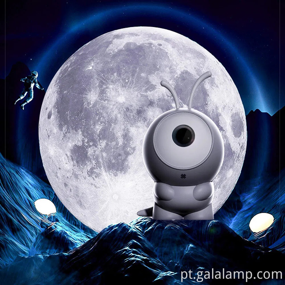 Luz de Projeto de Projeto de Galáxia Alienada Recarregável para Quarto